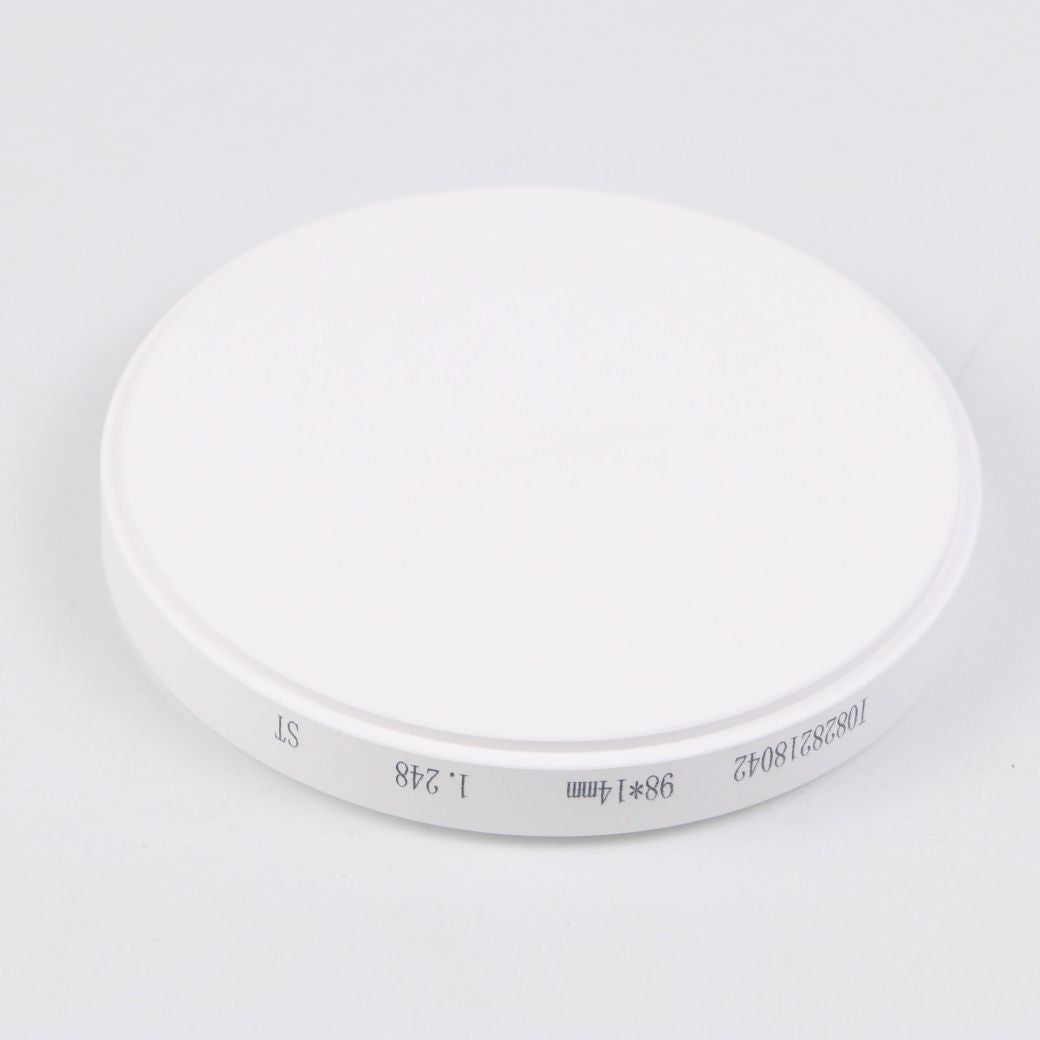 98mm HT dental zirconia ceramic blocks for open CAD CAM milling system