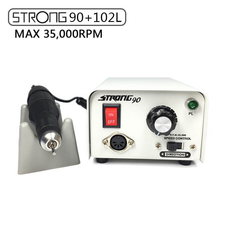 Glamory Strong 90 Micromotor Handpiece is a versatile tool can be used for dentistry, jewelry, woodworking